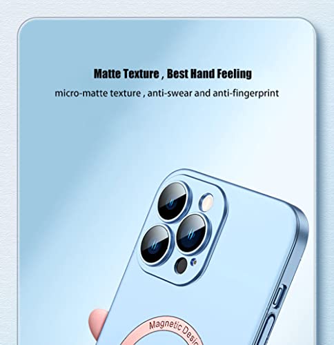 Coque iPhone 13 ultra mince antichoc PC rigide bleu marine LVTFCO - 3