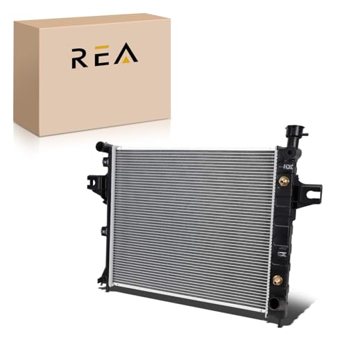 Image of SIZE 20*23-1 /10*1 IN Engine Coolant Radiator Assembly with Transmission Oil Cooler Compatible with Jeep Grand Cherokee 2001 2002 2003 2004, V8 4.7L, Automatic Transmission, Replace# 52079883AB