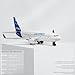 HANGHANG 1/400 Airbus A380 Plastic Airplane Model Suitable for Collections and Display