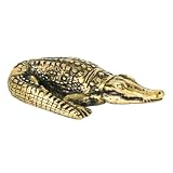 Ornamento per animali domestici: buona stabilità, non facile da rovesciare, la statua in ottone è diversa decorazioni in ceramica che si rompono facilmente, statuetta in miniatura vintage in ottone
