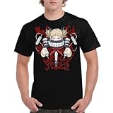 the Fan Tee Camiseta de Adulto de Hombre Dibujos Animados My Hero Academia Deku Plus Ultra Boku no Hero Toga Himiko 016 M