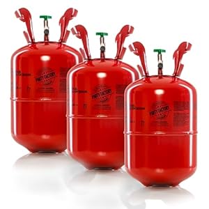 Party Factory set of 3 helium tanks...