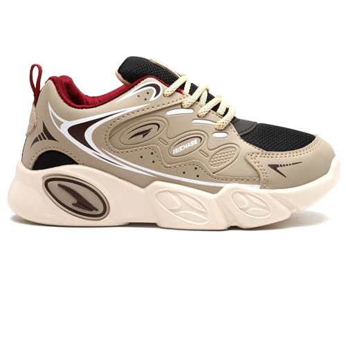 Image of ASIAN Kids VISION-02 Stylish Casual Chunky Sneakers with Laces for Boys, Trendy and Comfortable Shoe Perfect, Walking, and Outdoor Play, Lightweight and Durable Design Suitable for Kids