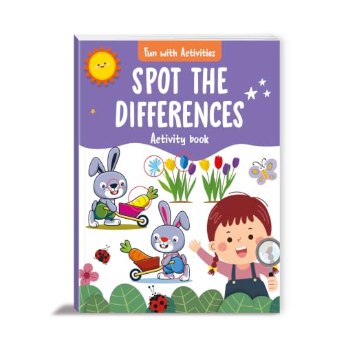 Image of Fun with Activities: Spot the Differences: Fun Brain Games, Puzzles & Visual Learning Interactive Activity Book for Preschool Kids and Toddlers I Ages 3+ [Select Learning]]
