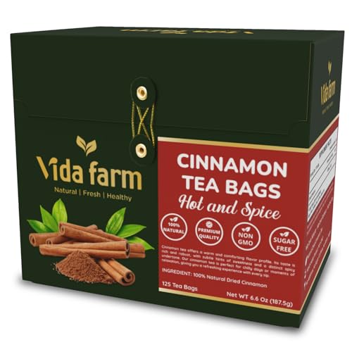 Image of VIDA FARM 125 Cinnamon Tea Bags