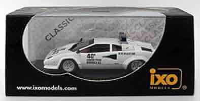 iXO 1/43 ランボルギーニ カウンタックモナコGPペースカー ミニカー 1/43 ランボルギーニ カウンタック モナコグランプリ 1982