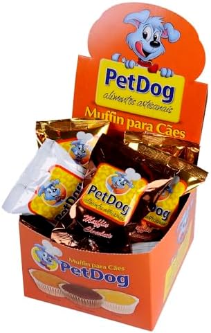 Bolo Pet Dog Muffin para Cães Sabor Chocolate