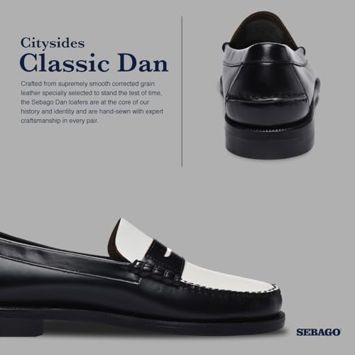 Image of Sebago Men's 7000300-987 - Classic Dan 15 M Black /White