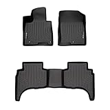 SMARTLINER Juego de Alfombras Coche, Compatible con Hyundai Santa Cruz 2022-2023