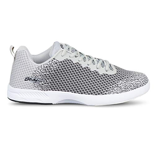 Image of KR Strikeforce Aviator Mens Athletic Bowling Shoes with Fixed Heel and Slide Pads for Right or Left Handed Bowlers