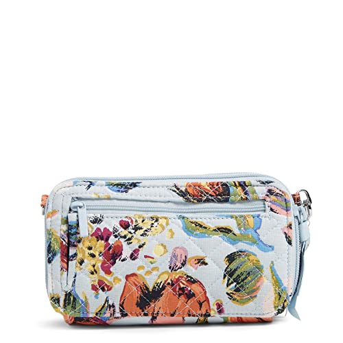 Image of Vera Bradley Women's Cotton All in One Crossbody Purse With RFID Protection