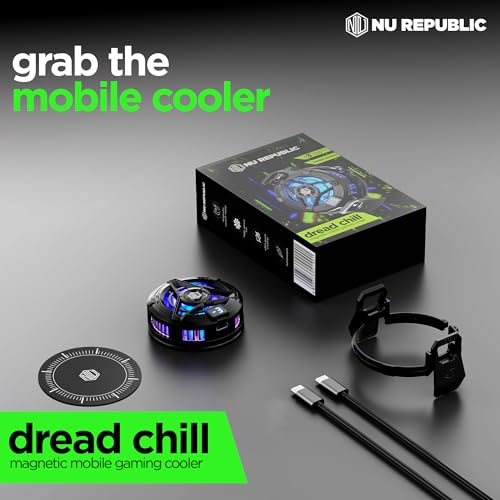 Nu Republic Dread Chill Mobile Gaming Cooler, Black - Image 6