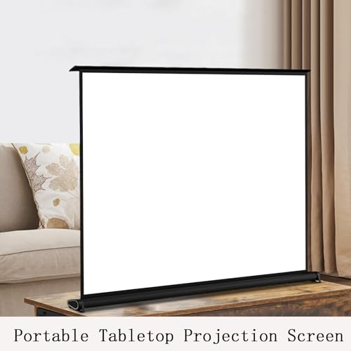 Pantalla Manual Proyector 50" 16:9 Plegable Portátil miniatura 2