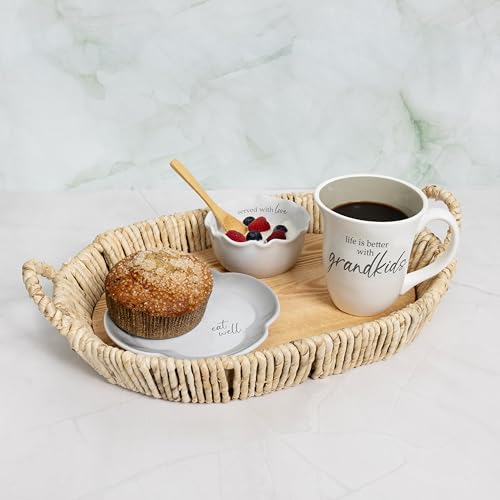 Taza de cerámica 16 oz para abuelos con diseño sentimental miniatura 3
