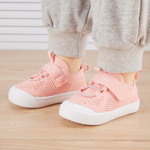 Image of BMCiTYBM Baby Shoes Boy Girl Infant Sneakers Non-Slip First Walkers 6 9 12 18 24 Months