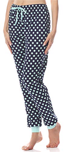 Ladeheid Pantaloni Pigiama Donna LA40-121 (Menta Blu Scuro (9385721), L)