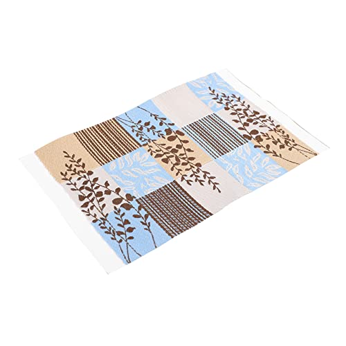 VICASKY Tapis de maison de poupée Mini accessoires de meubles Tapis Décoration Accessoires photo Maison de poupée Tapis Cadeau pour enfants Tapis de simulation Mini tapis de sol