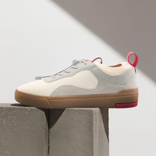 Image of LUDIC EC Pro Sneakers for Men & Women | Enhanced Canvas Collection | Classic Casual Shoes | No-Tie Lacing Closure Day Wear | Soft Cushioned Insole | Comfortable & Stylish