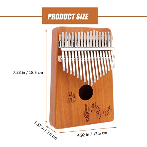 BIENKA Portable Kalimba Pouce Piano 17 Touches Musique Instrument Doigt Piano Musique Cadeau Piano (Color : Wood Color) - Les Beatles, Paul McCartney, John Lennon, RIngo Starr, George Harrison BIENKA Portable Kalimba Pouce Piano 17 Touches Musique Instrument Doigt Piano Musique Cadeau Piano (Color : Wood Color) – Image 3