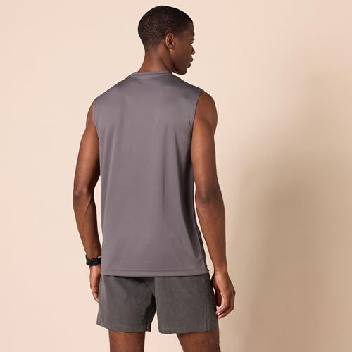 Image of Amazon Essentials Men's Gym Tank Tops, Moisture-Wicking Dry Fit Breathable Muscle Shirts, Pack of 2