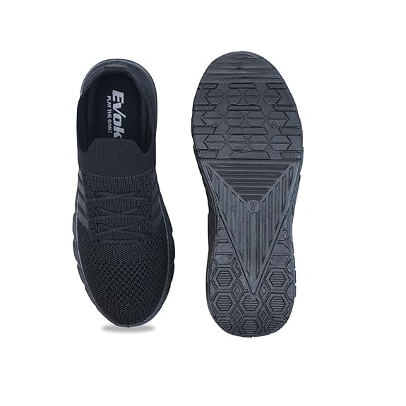 Image of Gourwani Sports Walking Shoes for Men | Soft Cushioned Insole, Slip-Resistance, Dynamic Feet Support, Arch Support & Shock Absorption (Size 6 to 10)
