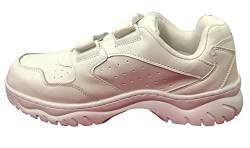 G34S Men's Sneakers Comfort Hook and Loop Work Walking Shoes Width: Wide4