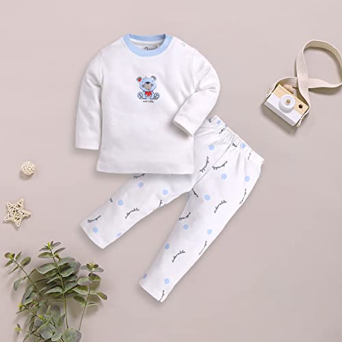 Image of BABYGO 0-6M,6-12M,12-18M,18-24M Full Sleeves 100% Pure Cotton Clothing Set for Baby Girls