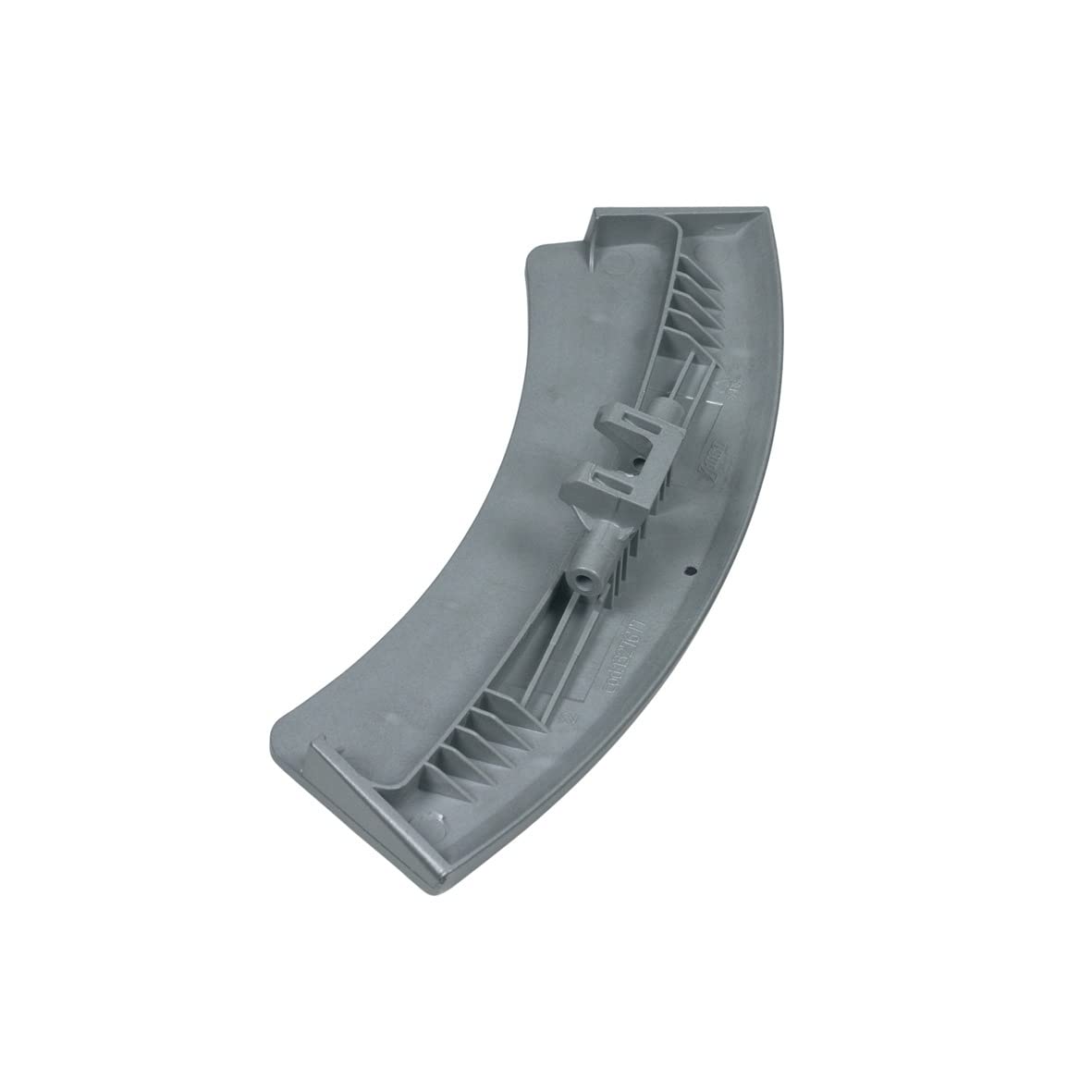 Uchwyt drzwiowy srebrny zestaw z nosem strzelniczym tworzywo sztuczne pralka oryginalny AEG Electrolux 405518648 4055186482 pasuje Husqvarna L85275XFL WAGL4E200 WASL2E200 WASLEEV200 L87495XFL