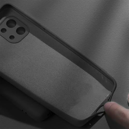 Image of FIRST MART Matte Silicone Back Cover for OnePlus Nord 5 - Black