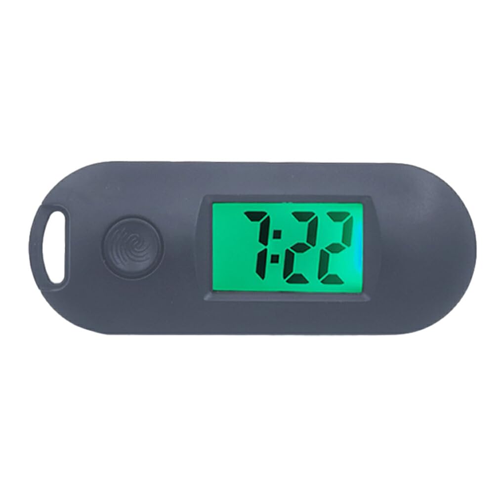 kawehiopMultifunctional Keychain Watch Wide Application And Compact Digital Electronic Pocket Watch ABS Digital Electronic Watch