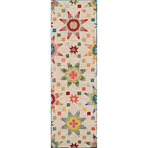 Momeni Rugs Summit Collection Area Rug, 2'3" x 7'6", Multicolor Cover