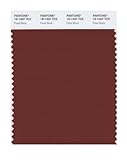 Pantone 19-1337 TCX Smart Color Swatch Card, Fired Brick