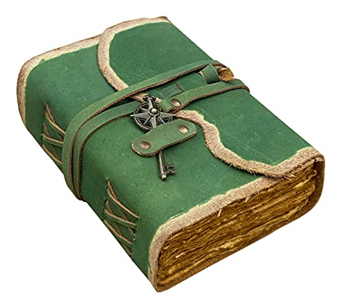 ΓΒ Leather Journal Writing Notebook - Antique Handmade Leather Bound Journal With Deckle Edge Paper For Men And Women Diary , Gift For Art Sketchbook, Travel Diary And Notebooks ΓΒ Leather Journal Writing Notebook - Antique Handmade Leather Bound Journal With Deckle Edge Paper For Men And Women Diary , Gift For Art Sketchbook, Travel Diary And Notebooks