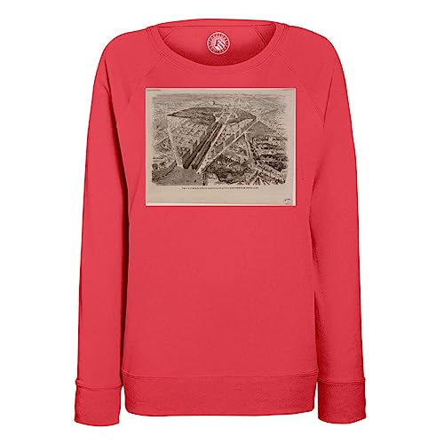 Sweatshirt Femme Dessin Ancien Jardin du Luxembourg Paris : revivez la nostalgie