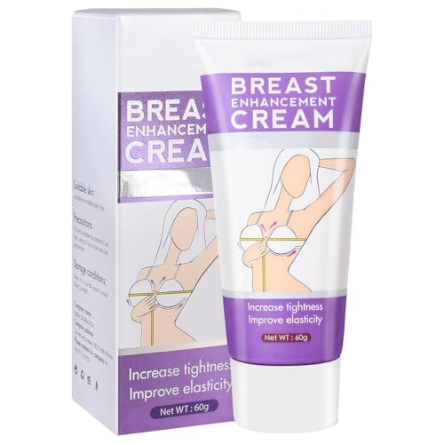 Hppsctink Brustvergrößerung Creme, 60g Bruststraffungscreme, Feuchtigkeitsspendende Straffende Brustvergrößerungscreme, Straffende Büste Flach & schlaff Pflege, cream