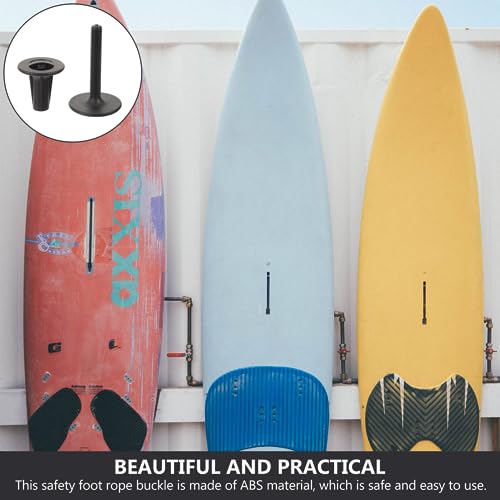 INOOMP Fivela De Corda Para Pés De Segurança Para Prancha De Surf Parafuso De Plástico De Segurança