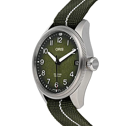Oris Big Crown ProPilot Automatic Green Dial Watch 01 751 7761 4187-Set (Pre-Owned)3