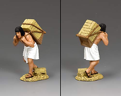 Figurine King & Country AE002 - Servant à L'éventail Egypte Ancienne - Plomb Peint