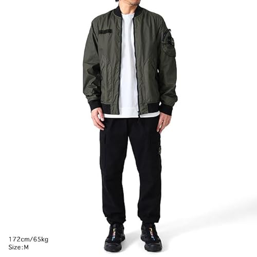 Stone Island ガーメントダイ MA-1 ミリタリー ボンバージャケット K1S154100004 S0A21 の商品画像 1