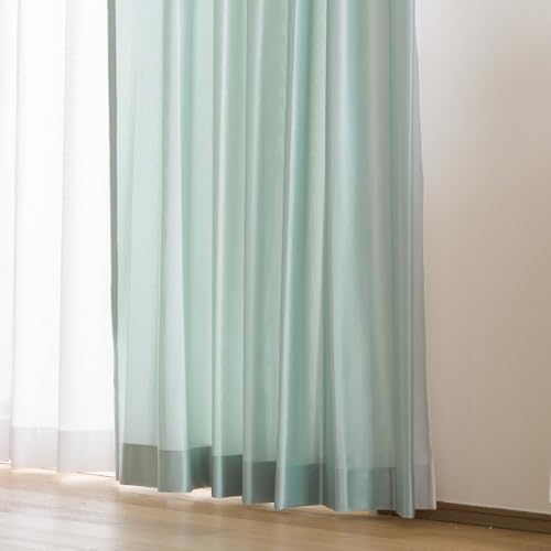 TOMOYASU ���[�X�J�[�e�� �Ց� �����e�B�V�t�H�� �����C�g�u���[ ����200cm ����170cm ���`�Ԉ�����H���� ��1.5�{�Ђ� ��A�t�b�N �yRH2003�z OKC5 1�� �T�C�Y�I�[�_�[