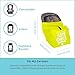 J.L. Childress Gate Check Bag for Car Seats - Travel Bag for Airplane - Includes AIRTAG Holder - Fits All Baby Car Seats, Infant Carriers & Child Booster Seats, Neon Yellow