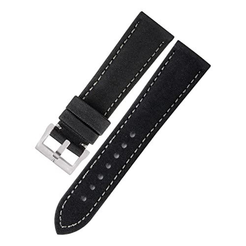 Accessoires de montre bracelet de montre en caoutchouc silicone 23mm pour Fifty Fathoms