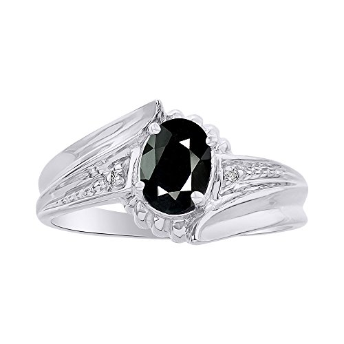 Bague en argent sterling diamant onyx pour sublimer vos tenues quotidiennes