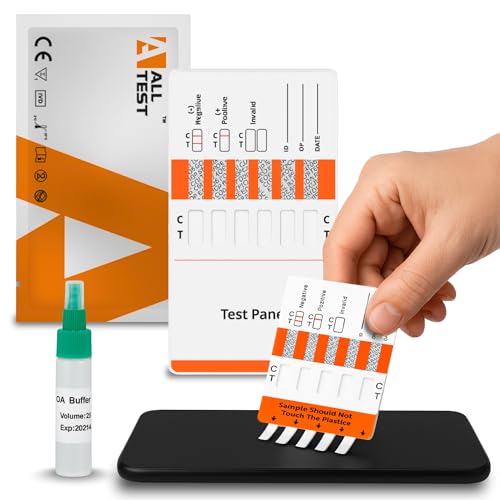 2 Drogentest Oberfläche 10 Drogen ALLTEST | Drogenwischtest für zuhause in 5 Minuten | Nachweis von 10 Drogenrückständen mit klaren Cut-off-Werten | Set 2 schnellen und zuverlässigen Oberflächentests