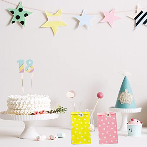 Gvolatee 50 Pezzi sacchetti regalo compleanno