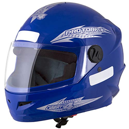 Pro Tork Capacete New Liberty Four 56 Azul