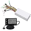 Kit de Contrôleur sans Balais de Vélo électrique avec écran LCD - Easy pour Installer pour le Scooter à Vélo électrique 36/48V 500 / 750W 9 Alliage en Aluminium MOSFET #2
