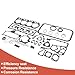 ACROPIX Cylinder Head Gasket Kit Engine Valve Gasket Set for Nissan TD27(D21) No.1010143G85 Efficiency Seal