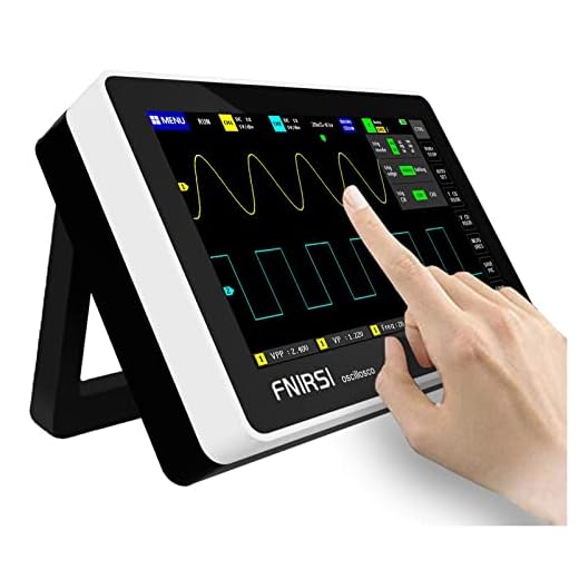 Tablet Oscilloscope,with 2 Channel 100MHz Bandwidth 1GSa/s Sampling Rate Oscilloscope,Multifunction Oscilloscope,Ultra Thin Portable USB Oscilloscope