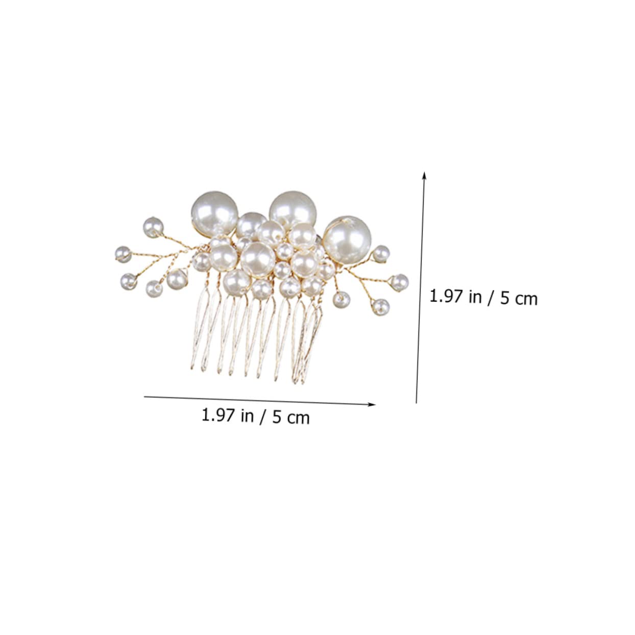 DOITOOL 20stücke Teiliges Braut Haarschmuck Aus Perlen Elegante Hochzeits-haarspangen Für Damen Charmante Hochzeitsaccessoires Für Besondere Anlässe